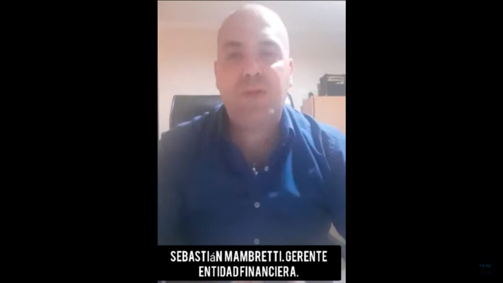Sebastian Mambretti - Gerente de Entidad Financiera